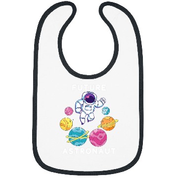Discover Astronauts Planets Science Lover Astronomy Outer Space Future Astronaut Bibs