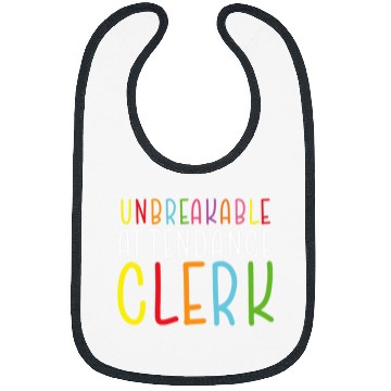 Discover Attendance Clerk Attendance Taker Fan School Staff Bibs
