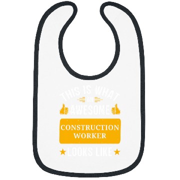 Discover Construction Worker gifts funny quote Construction Worker Bibs