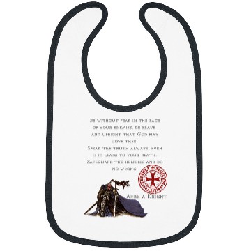 Discover Christian Knights Templar Cross Christian Soldiers Bibs