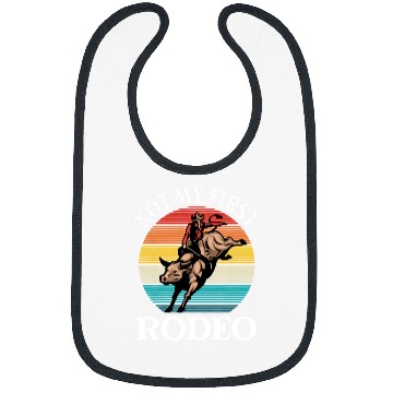 Discover Bull Riders Not My First Rodeo Sunset Rodeo Bibs