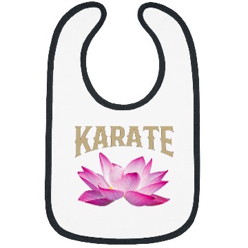Discover Lotus Karate Design For Instructors Practitioners Bibs