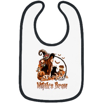 Discover CF Coffee Witchs Brew Halloween Pumpkin Spice Coffee Tee 146 Bibs
