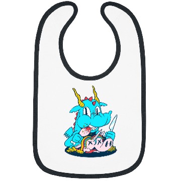 Discover Blue Dragon Is Unicorn Bibs