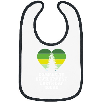 Discover Community Development Social Worker Earth Day Squad Bibs