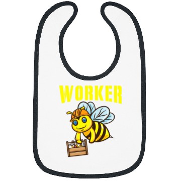 Discover Worker Bee for Bee Lover Beekeeper Bibs