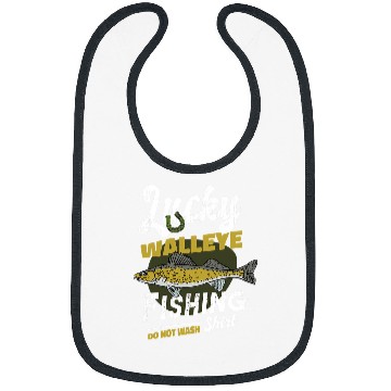 Discover Fishing My Lucky Walleye Fishing Fishing Walleye Fisher Bibs