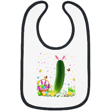 Discover Cucumber Easter Egg Hunt Bunny Cucumber Easter Sunday Bibs