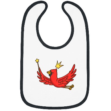 Discover Fairy Northern Cardinal Wildlife Mystical Bird Fairy Lover316 Bibs