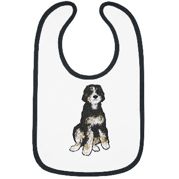 Discover Bernedoodle Dog 3 Bibs