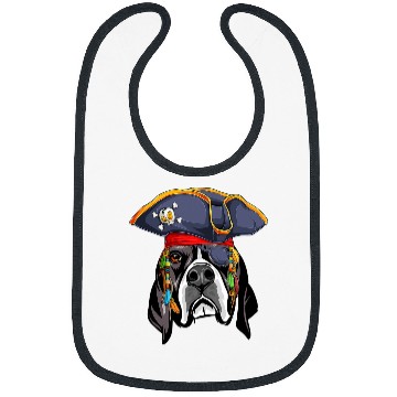 Discover English Pointer Pirate Funny Pointer Dog 12 Bibs