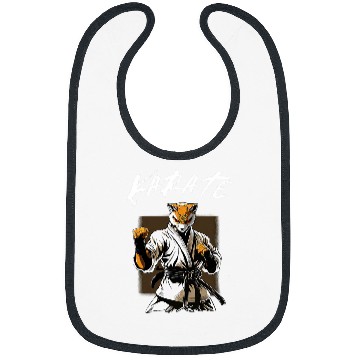 Discover Karateka Karate Fox Bibs