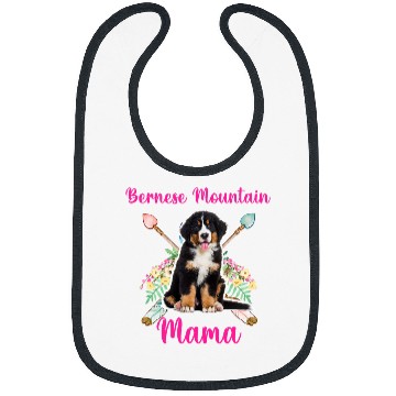 Discover Bernese Mountain Mama Cute Mama Bernese Mountain Dog Lover Bibs