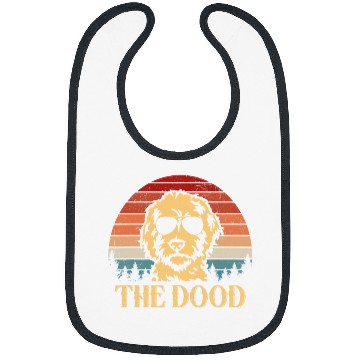 Discover Dog Goldendoodle vintages Retro Goldendoodle The Dood Owners Bibs
