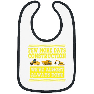 Discover Construction Workers Men Few More Days Construction Company Bibs