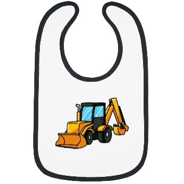 Discover Digger construction site machine vehicle Construction toy Bibs