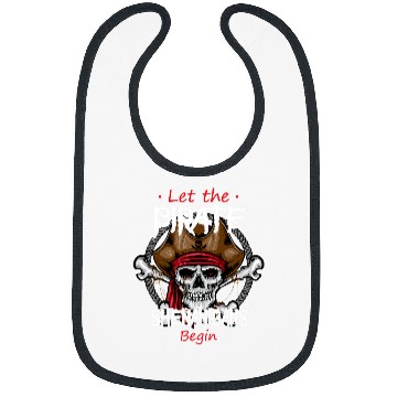 Discover Let The Pirate Shenanigans Begin Crossbones Freebooter 3 Bibs