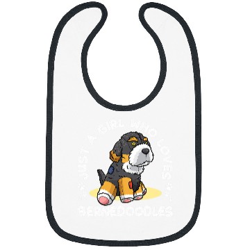 Discover Bernedoodle Dog With Stuffed Animal 38 Bibs