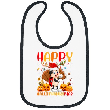 Discover Funny Ladybug Lover Happy Ladybug HelloThanksMas Bibs