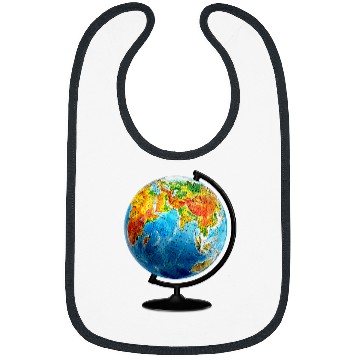 Discover Earth Globe Geography Bibs