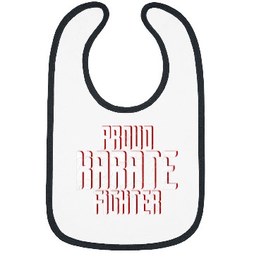 Discover Proud Karate Fighter Bibs