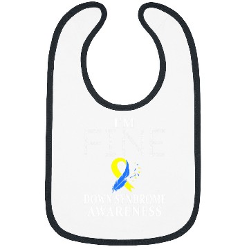 Discover Down Syndromes Warrior Im Fine Bibs