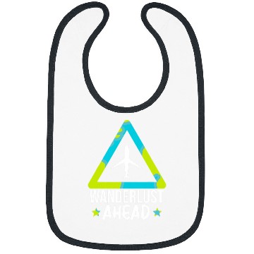 Discover Artistic Wanderlust Ahead Illustration Bibs
