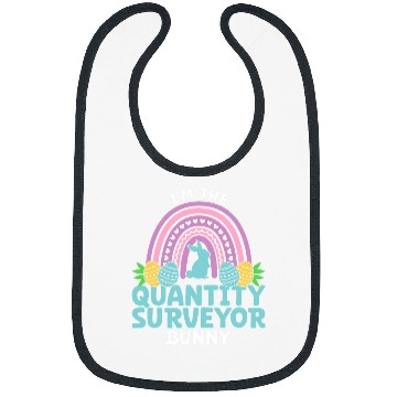 Discover Happy Easter Day Im the Quantity Surveyor Bunny Bibs