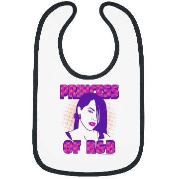 Discover Aaliyah RB Princess Illustration Bibs
