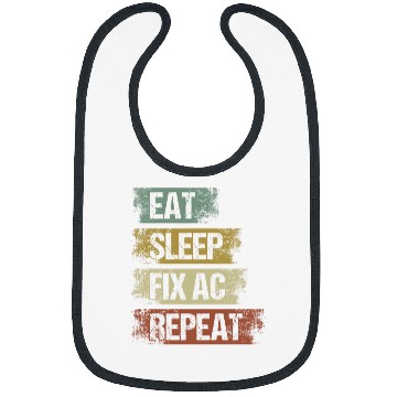 Discover Air Conditioning AC Repairman Hvac Technician Worker 4 Bibs