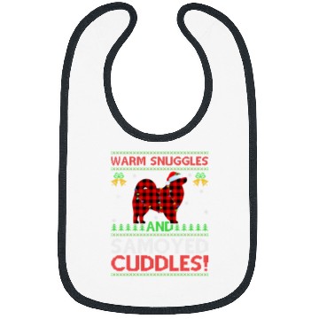 Discover Dog Samoyed Warm Snuggles And Samoyed Cuddles Ugly Samoyed Christmas Bibs