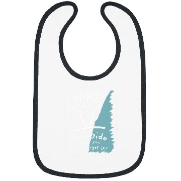 Discover Fido Dido Text Frame Bibs