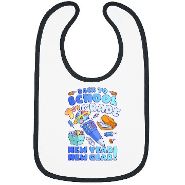 Discover Back To School Boy 1st Grade School Supplies Bibs