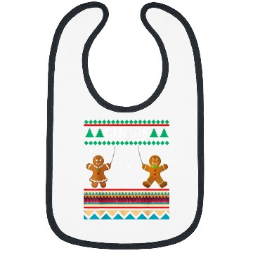 Discover Ginjas Gingerbread Man Ninjas Kung Fu Christmas Ninja Bread Bibs