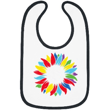 Discover Autism Be Kind Kindness Sunflower Puzzle Autism Awareness In April Neurodiverse Bibs