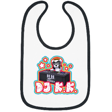 Discover Animal Crossing DJ KK Portrait Bibs