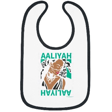 Discover Aaliyah Illustration Square Bibs