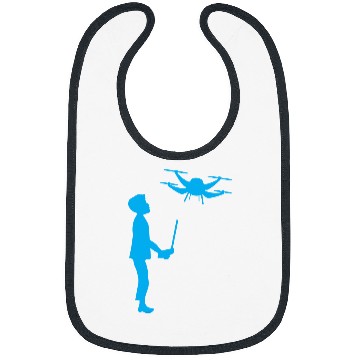 Discover Drone Quadcopter Pilot Flying Model Flight Quadcopter Bibs