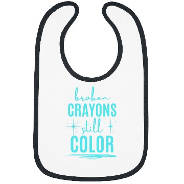 Discover Broken Crayons Still Color Support Bibs