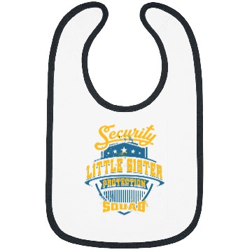Discover Security Little Sister Protection Babysitters Little Sister 68 Bibs