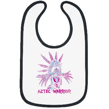 Discover Aztec Warrior King Mexican Native Art Mayans 10 Bibs