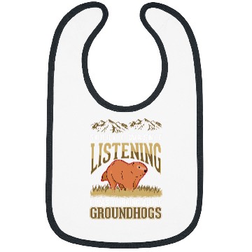 Discover Groundhog Day Woodchuck Marmot Bibs