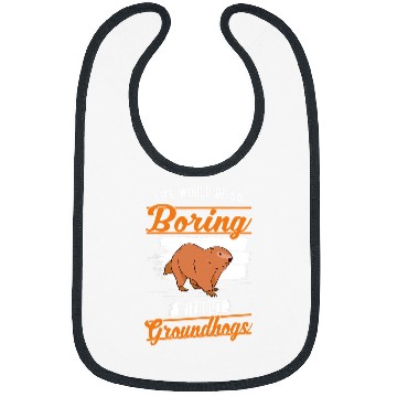 Discover Groundhog Day Marmot Woodchuck Groundhog 1 Bibs