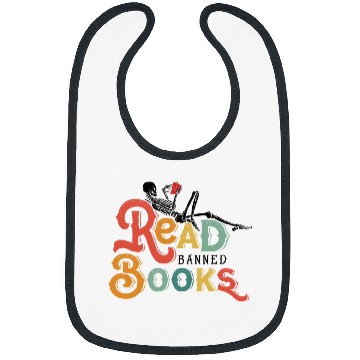 Discover Reading Book I Read Banned Books Week Librarian Freadom Reader Nerd Men 2 9 Reader Bibs