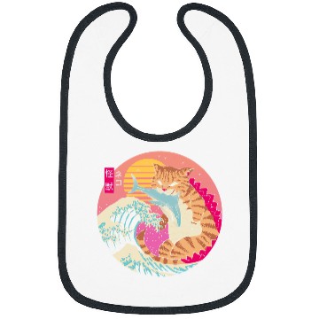 Discover Neko Wave Kaiju Bibs