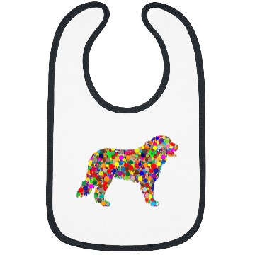 Discover Colorful Polka Dot Bernese Mountain International Dot Day Bibs
