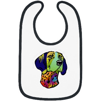Discover German Shorthaired Pointer Artwork Painting Bibs