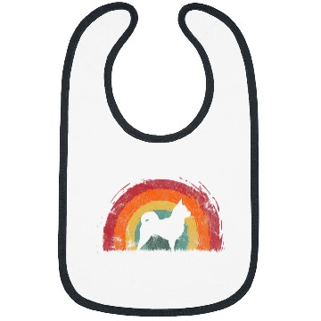 Discover Chi Chi vintages Rainbow Dog Men Women Bibs