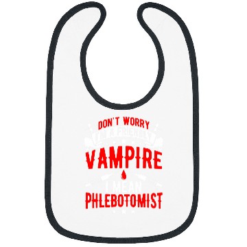 Discover Im A Friendly Vampire Phlebotomist Phlebotomy Bibs