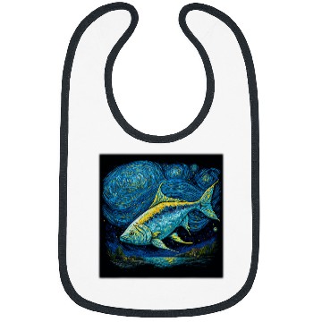 Discover Surrealism Starry Night Jack Crevalle Bibs
